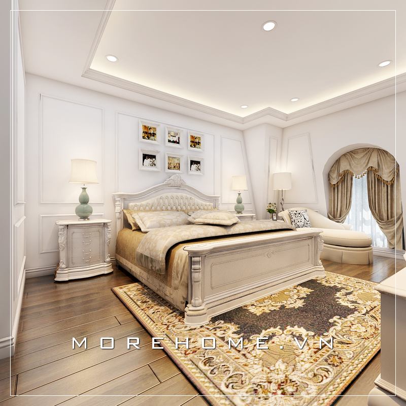 Thiết kế nội thất phòng ngủ cao cấp